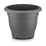 Omnipazar So-Vhs7 Dekoratif Vaha Saksı Iç ve Dış Mekan 31 Litre No 7 - Antrasit