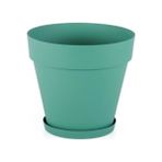 Omnipazar SO-YS04 Yalı Saksı Tabaklı 6 lt No 4 - Yeşil