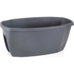 Omnipazar SO-ZS02 Zümrüt Balkon Saksı 15,5 Litre No 2 - Antrasit