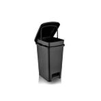 Omnipazar Srl-3028 Slim Pedallı İç Kovalı Plastik Çöp Kovası 15 Litre Çok Renkli