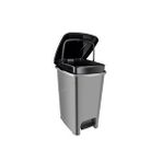 Omnipazar Srl-3029 Slim Pedallı Plastik Çöp Kovası İç Kovalı 25 Lt Çok Renkli