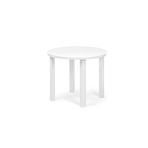 Omnipazar Sy-2550 Beyaz Yuvarlak Plastik Masa 90X73 Cm