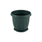 Omnipazar SY-5701 1 Lt Plastik Ürgüp Saksı Takım No 1 - Yeşil
