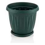 Omnipazar SY-5702 2,3 Lt Plastik Ürgüp Saksı Takımı No 2 - Yeşil