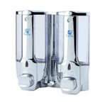 Omnipazar Xinda ZYQ138SK Sıvı Sabun ve Şampuan Dispenseri 2' Li Krom 2X380 ml