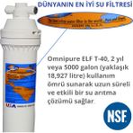 Omnipure Twist T-40 Atık Atmayan Direk Musluğa Bağlanan Tezgah Altı Su Arıtma Cihazı