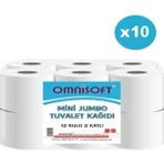 Omnisoft 10 Koli 120 Rulo Mini Jumbo Tuvalet Kağıdı