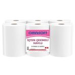 Omnisoft 6 Rulo İçten Çekmeli Kağıt Havlu