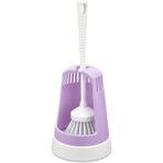 Omnisoft Flr F026 Plastik Klasik Wc Klozet Tuvalet Fırçası Mor