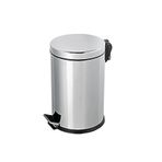 Omnisoft PLX3700-308 8 L Krom Paslanmaz Pedallı Çöp Kovası