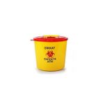 Omnisoft Tıbbi Atık Plastik Çöp Kovası 1.3 lt