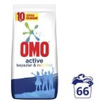 Omo Active 10 kg Çamaşır Deterjanı 66 Yıkama Beyazlar ve Renkliler İçin Leke Çıkarma Gücü