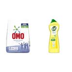 Omo Active Fresh 5,5 kg(1) Cif Krem Yüzey Temizleyici Limon Kokulu Yağ ve Kireç Sökücü Leke Çıkarıcı 750 ML(2)