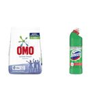 Omo Active Fresh 5,5 kg(1) Domestos Yoğun Kıvamlı Çamaşır Suyu Maksimum Hijyen Dağ Esintisi, 750 ml(2)