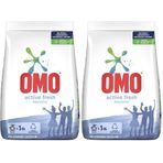 Omo Active Fresh Beyazlar 20 yıkama Toz Çamaşır Deterjanı 3 Kg (2 paketi)