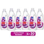 Omo Active Fresh Cold Power Renkliler Için Sıvı Deterjan 1500 ml x 6 - 9 lt