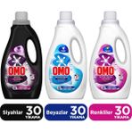 Omo Active Fresh Cold Power Renkliler Sıvı 1500ML X1 Siyahlar 1500ML X1 Omo Beyazlar Sıvı 1500ML X1 - 1,5 lt