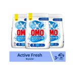 Omo Active Fresh Toz Çamaşır Deterjanı Beyazlar İçin En Zorlu Lekeleri İlk Yıkamada Çıkarır 5,5 Kg X 3 Adet