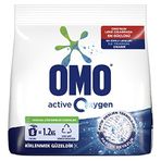 Omo Active Oxygen Toz Çamaşır Deterjanı Beyazlar için, 1.2 kg