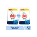 Omo Actıve Renkliler 7.5kg 2 Adet