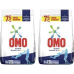 Omo Active Renkliler & Beyazlar Toz Çamaşır Deterjanı 7. 5 kg x 2 Adet - 7,5 kg