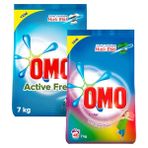 Omo Matik 7 Kg Color + Active Fresh - 14 kg