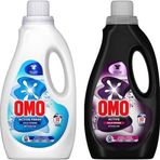 Omo Sıvı Deterjan 1500 ml Beyazlar-Siyahlar 2 li Set