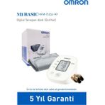 Omron M1 Basic HEM-7121J-AF Üst Koldan Dijital Tansiyon Aleti ile Pilli