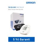 Omron M1 Basic Üst Koldan Pilli Dijital Tansiyon Aleti – Tek Tuşla Ölçüm, 5 Yıl Garantili