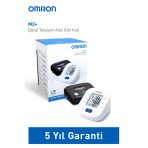 Omron M2+ Geniş Manşetli Üst Koldan Pilli Dijital Tansiyon Aleti – 30 Ölçüm Hafızalı, 5 Yıl Garantili