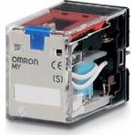 Omron MY4IN-GS-24VDC 14 Pin 24VDC Beslemeli 4 Kontak Röle
