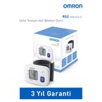 Omron Rs2 30 Ölçüm Hafızalı Kolay Kullanım Bilekten Ölçer Pilli Tansiyon Aleti