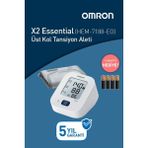 Omron X2 Essential Üst Koldan Ölçer Dijital Tansiyon Aleti (m2 basic)