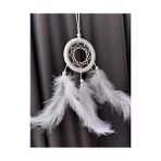 Omrs Store Araba Dikiz Aynası Süsü/rüya Kapanı/düş Kapanı/dreamcatcher/handmade/el Yapımı/beyaz Dreamcatcher - 001-Renkli - 100 x 100 cm