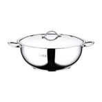 Oms 2006 Silver Çelik 28x10 cm Basık Tencere