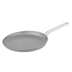 Oms 24 cm Gri Granit Krep Tava