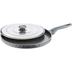Oms 3293 Gri 34 cm Döküm Hamsi Gözleme Tava