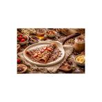 OMS Biogranit Döküm Krep Tavası ( 3299 - 26 - Fil Dişi )