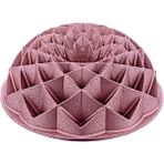 Oms Collection 24 cm Granit Döküm Kek Kalıbı Rose Pink