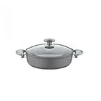 Oms Collection 34 cm Granit Gri Karnıyarık Tenceresi