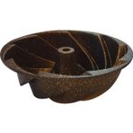 Oms Döküm 26 cm Gold Damla Gülü Kek Kalıbı