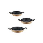 Oms Döküm Non-Stick Teflon 3lü Sahan Seti 18-20-22CM