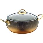 Oms Granit Gold 28 cm Küre Karnıyarık Pilav Tenceresi