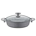 Oms OMS-3310 24 cm Granit Karnıyarık ve Pilav Tenceresi
