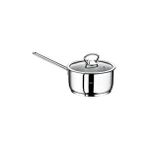Oms Tek Kulp Mini Basık Tencere 12x5 Cm – 152.2008.12.mbtt Gümüş