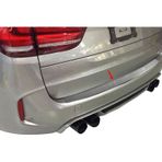 Omsa Bmw X5 2015-2018 Arası Taşlı Krom Arka Tampon Eşiği