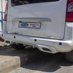 Omsa Citroen Berlingo Krom 2008-2018 Arası Bagaj Alt Çıta
