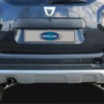 Omsa Dacia Duster 2010-2018 Gri Plastik Difüzör Arka Tampon Altı