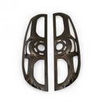 Omsa Fiat Doblo 2 Siyah 2 Parça Abs 2010-2014 Arası Krom Stop Çerçevesi