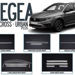 OMSA Fiat Egea Cross Urban Plus Saten Aksesuar Seti 18 Parça 2020 ve Sonrası